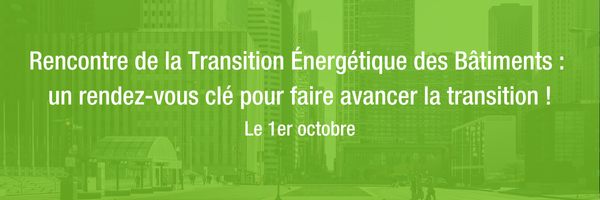 rencontre des acteurs de la transition énergétique